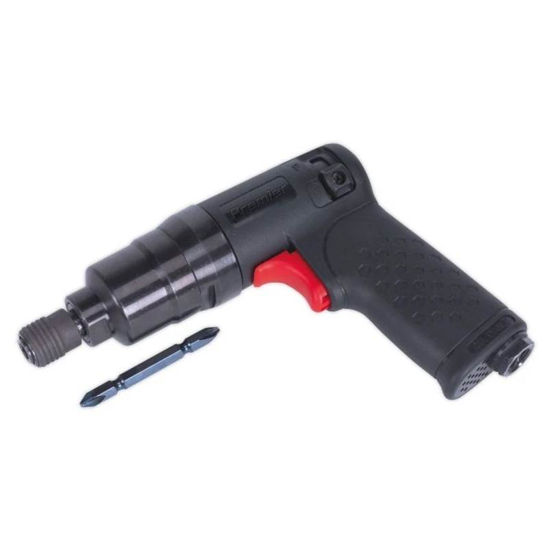 Sealey Air Pistol Screwdriver Mini 600lb.in(67Nm) Composite (Premier)
